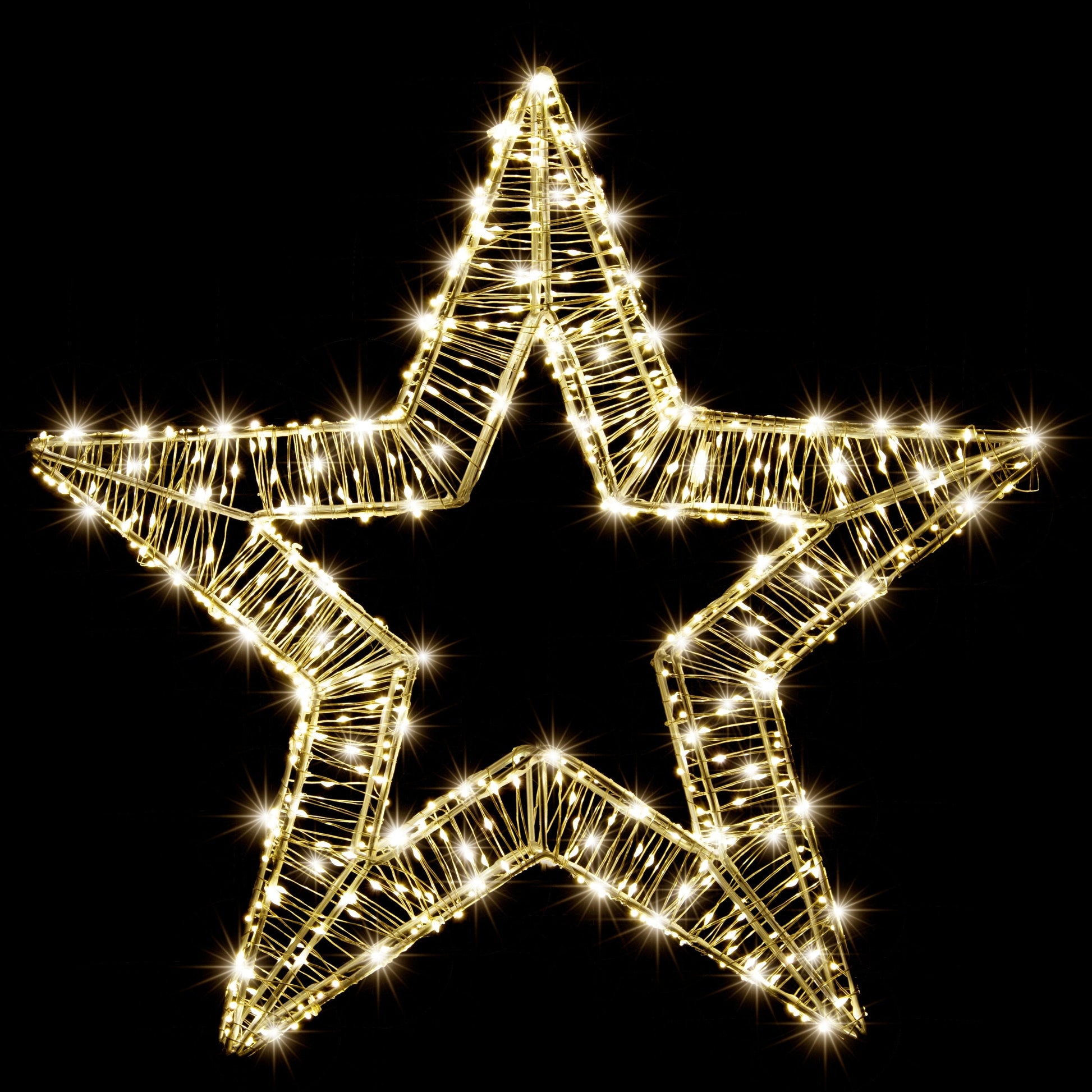LED Starry Gold 3D Star ¨C 50cm