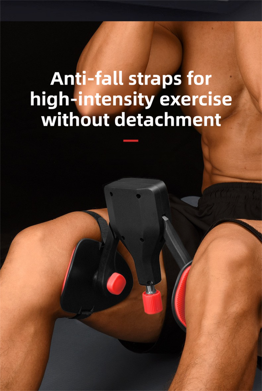 Grey 35KG High-Resistance Kegel Trainer With Smart Counter & Leg Straps - Unisex Muscle & Thigh Slimming Equipment
