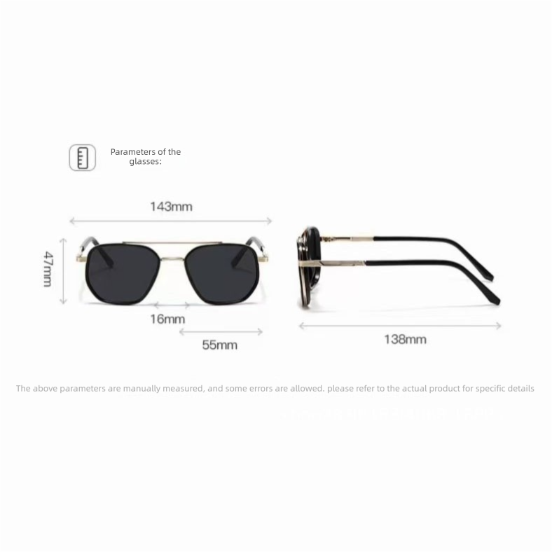 Dark green sheet Rectangular Sunglasses – Classic Frame Design with Adjustable Nose Pads for Daily Wear