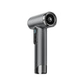 Grey Wireless Rechargeable Hot & Cold Hair Dryer - Lightweight Portable Blow Dryer with Blue Light Ion Care, 3 Speed & Temperature Settings