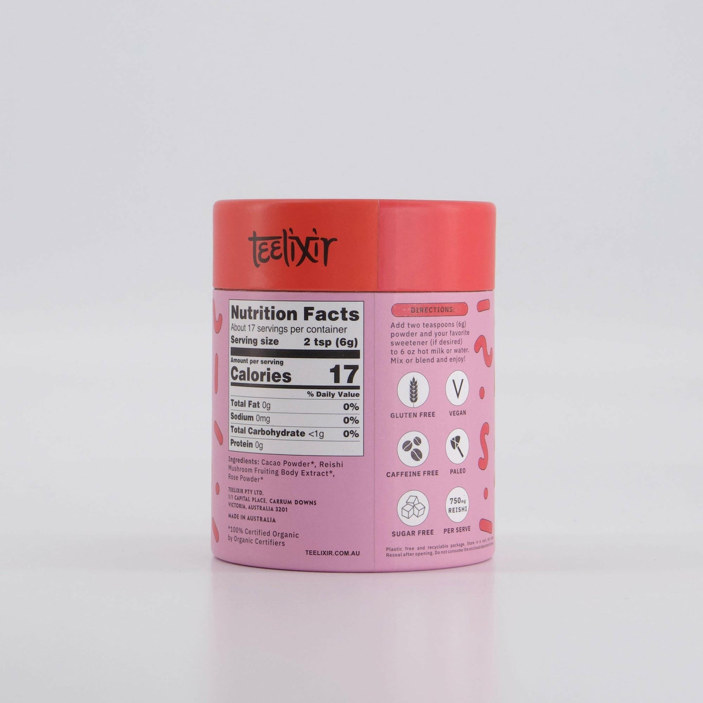 Organic Mushroom Cacao Latte 500g