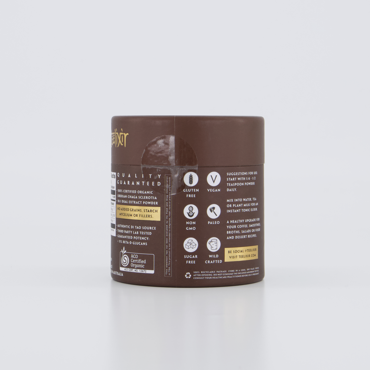 Organic Chaga Mushroom 500g