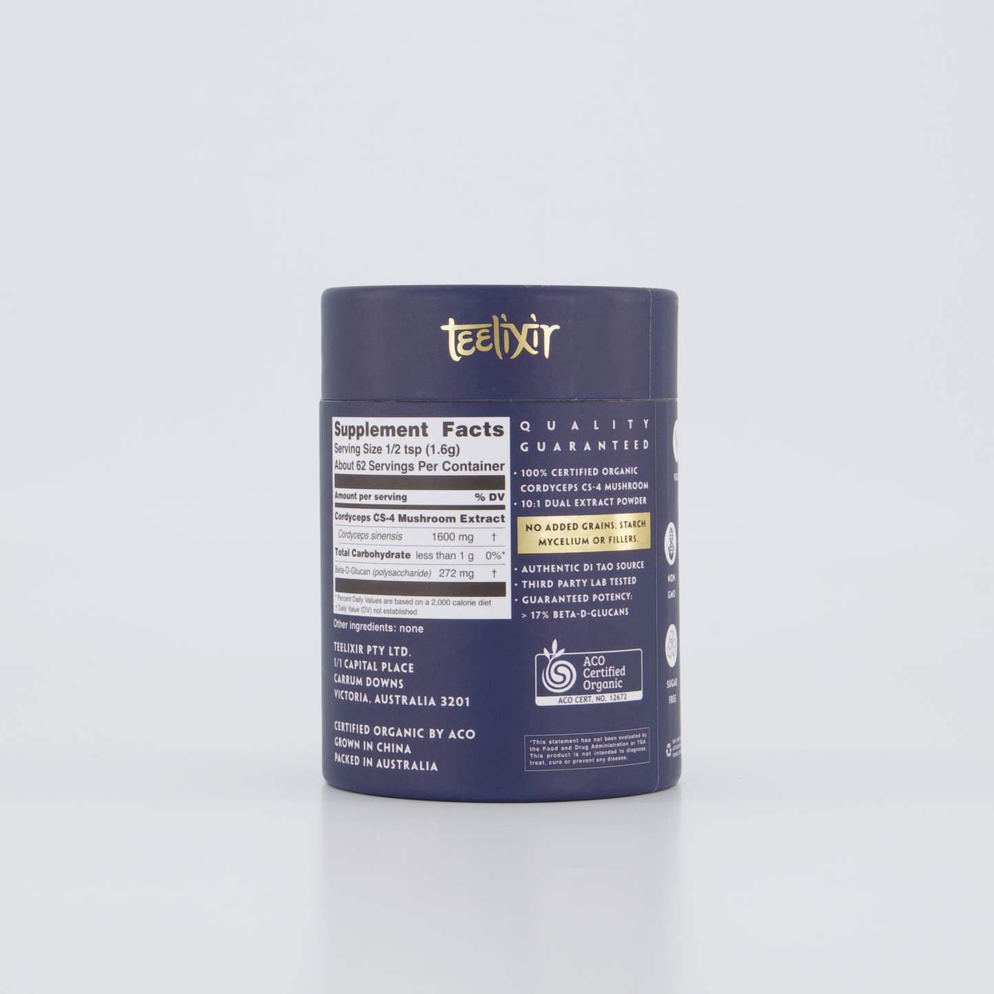 Organic Cordyceps Mushroom 250g