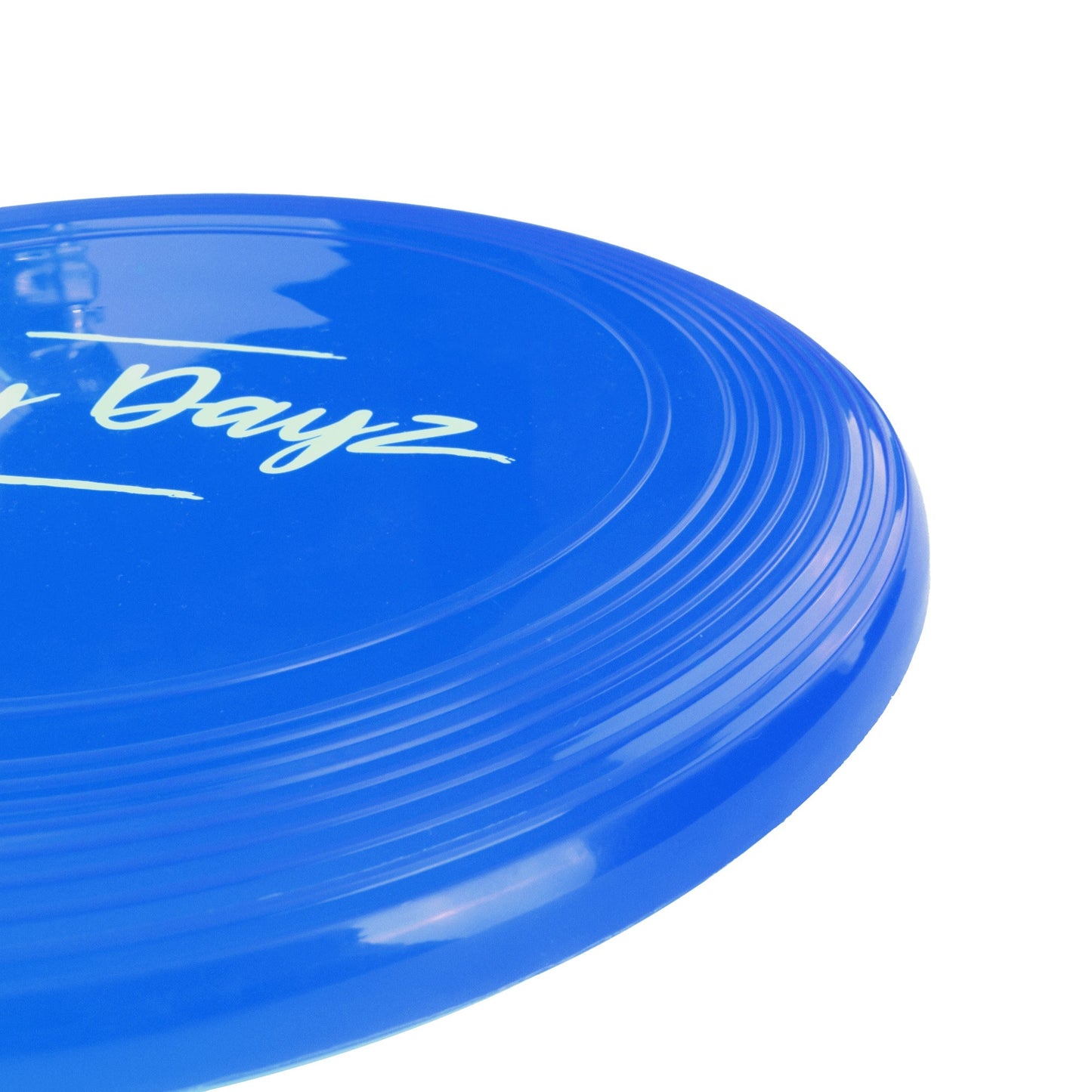 28cm Lazy Dayz Jumbo Neon Beach Frisbee - Blue
