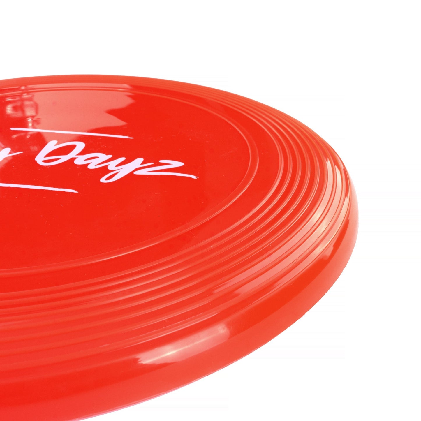 28cm Lazy Dayz Jumbo Neon Beach Frisbee - Red