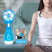 Lazy Dayz Water Spray Fan - Blue