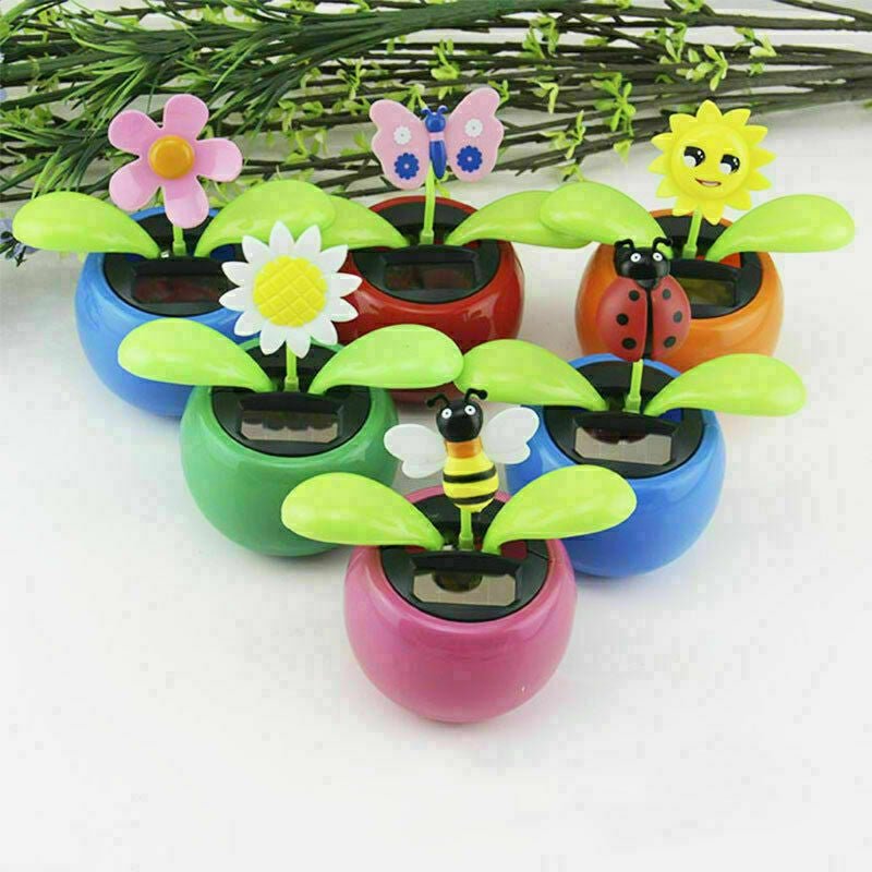 4 x flip flap solar toys