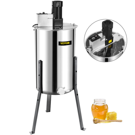Brand New Large Two 2  Frame Stainless Steel  Electric Honey Extractor