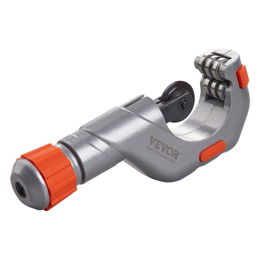 3PCS Tubing Cutter Set, 3/16"-2" O.D. Copper Pipe Cutter, 1/8"-7/8" O.D. Mini Tube Cutter and Deburring Tool, Heavy Duty Pipe Cutter Set for Copper, Aluminum, Stainless Steel, Plastic Pipes