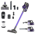 Devanti Stick Vacuum Cleaner Bagless Cordless 150W Purple