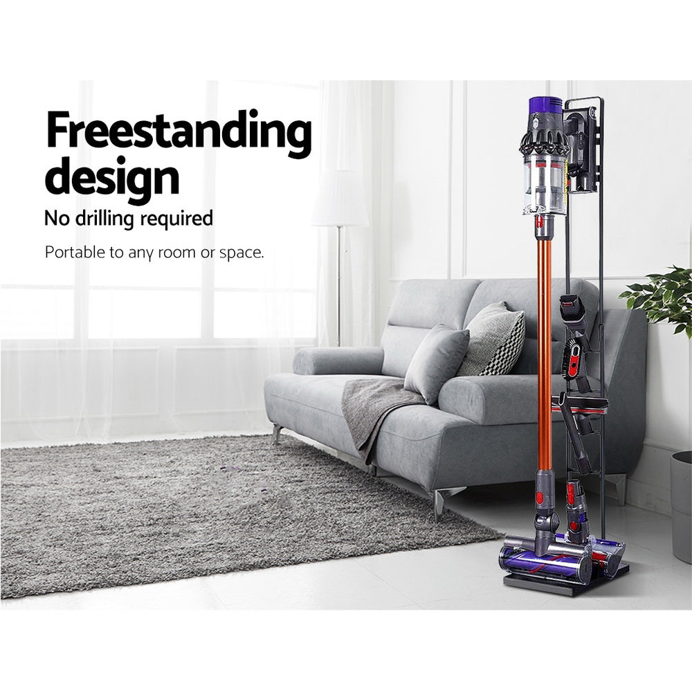 Freestanding Dyson Vacuum Cleaner Stand for V6 7 8 10 11 Black