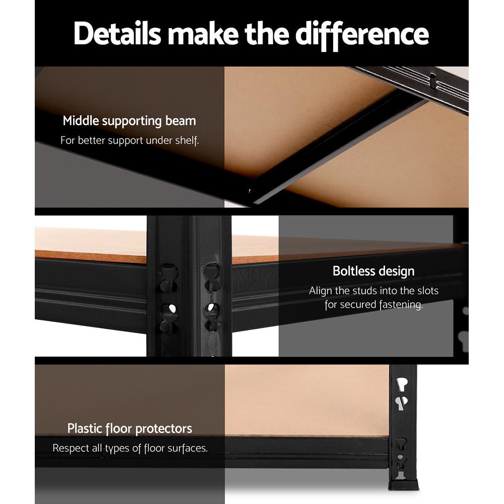 2.4Mx1.8M Garage Shelving Warehouse Rack Pallet Racking Storage Shelve