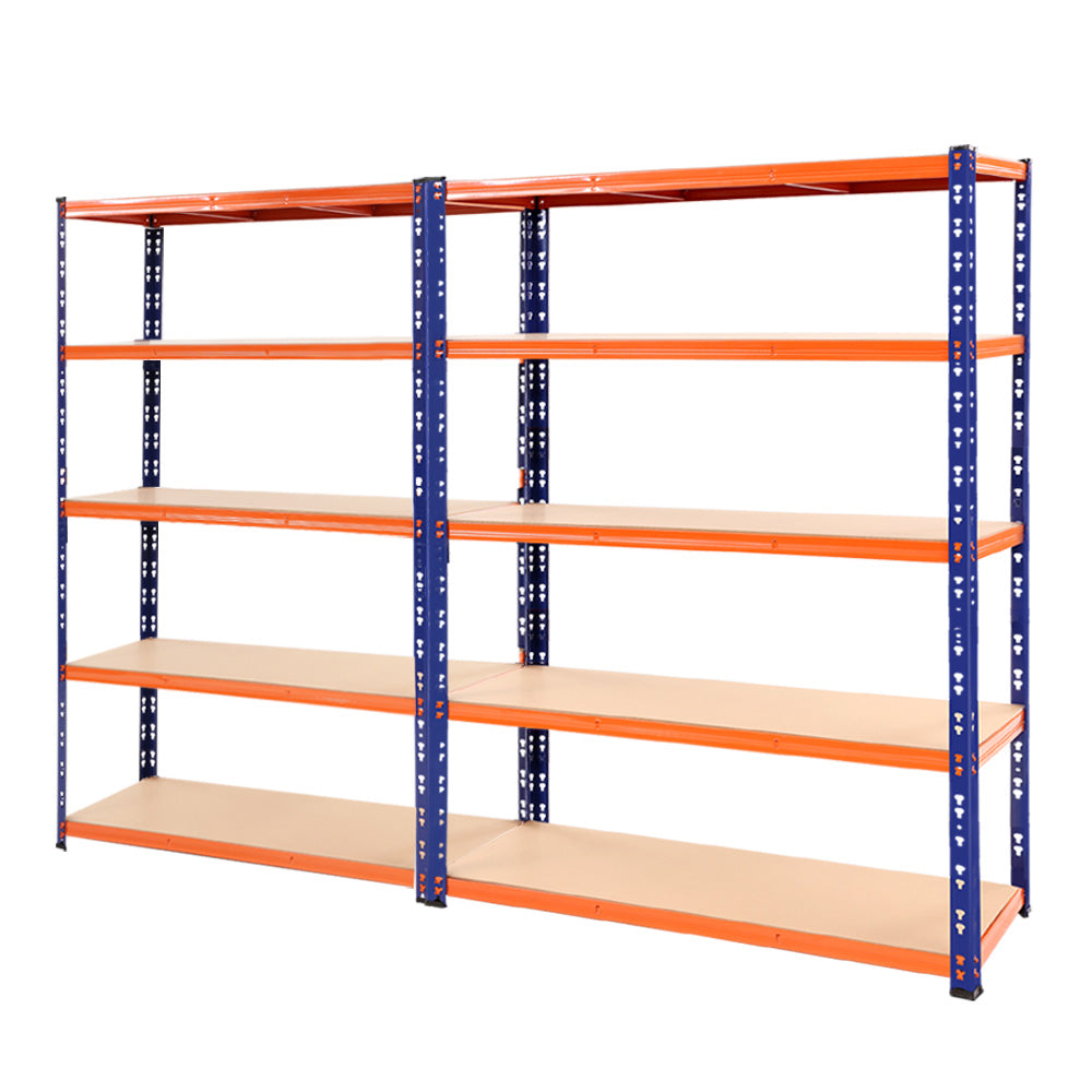 2.4Mx1.8M Garage Shelving Warehouse Rack Pallet Racking Storage Blue