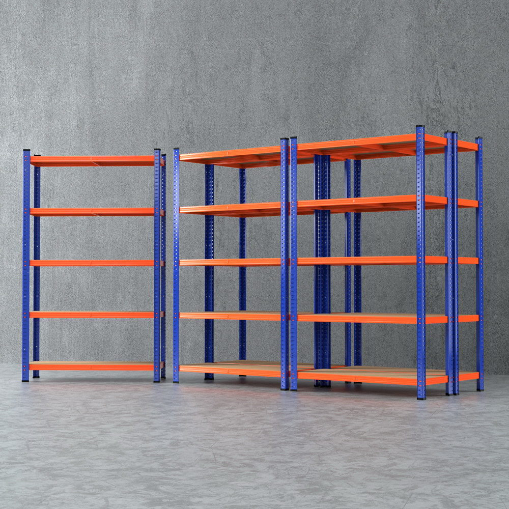 5 x 1.8M Garage Shelving Warehouse Rack