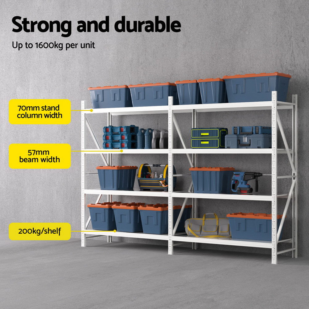 3Mx2M Garage Shelving Warehouse Rack
