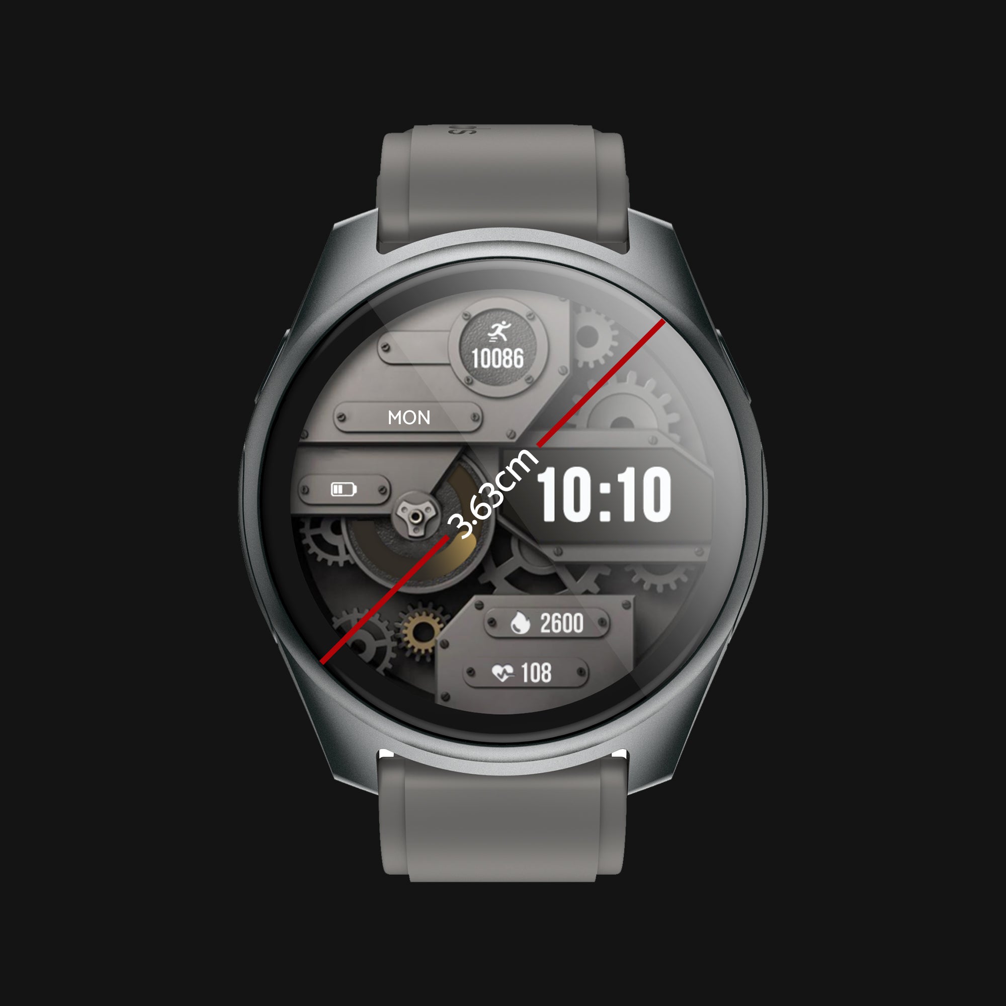 Aipower Smart Watch with Earbuds Pop-Up Headphones 4G Music Fitness Tracker W28 Pro