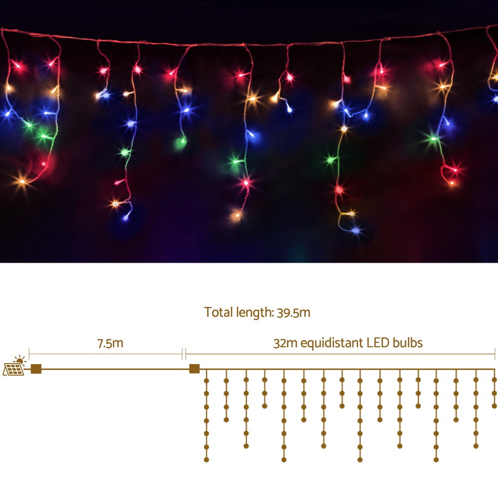 32M Christmas Lights Icicle Light 960 LED Multi-coloured