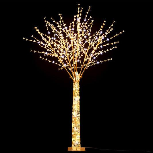 2.1M Christmas Tree 780 LED Lights Cherry Blossom Trees