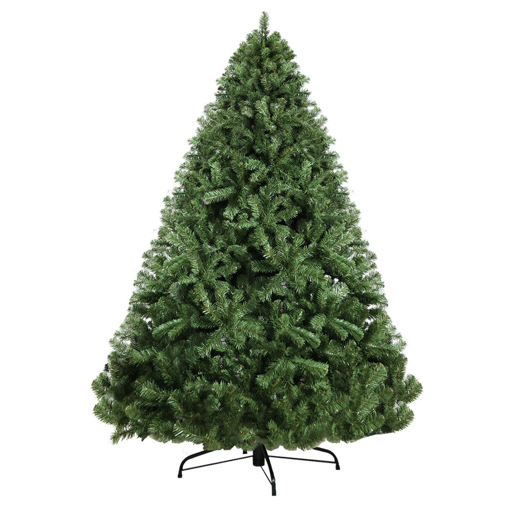 Christmas Tree 2.1M Xmas Tree Decorations Green 1250 Tips