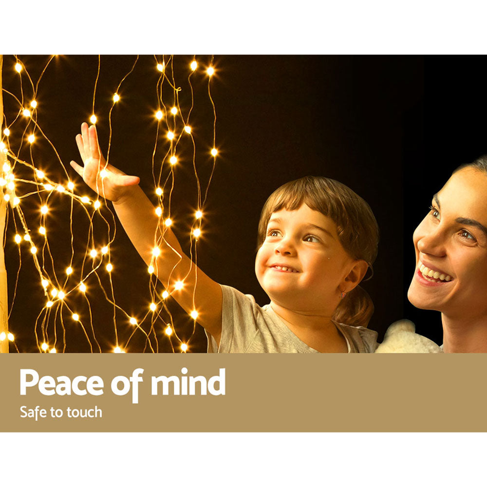 2.1M Christmas Tree 600 LED Solar