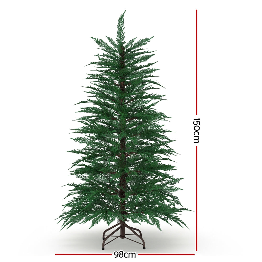 Christmas Tree 1.5M LED Xmas Tree Sparse 263 Tips Party Decoration