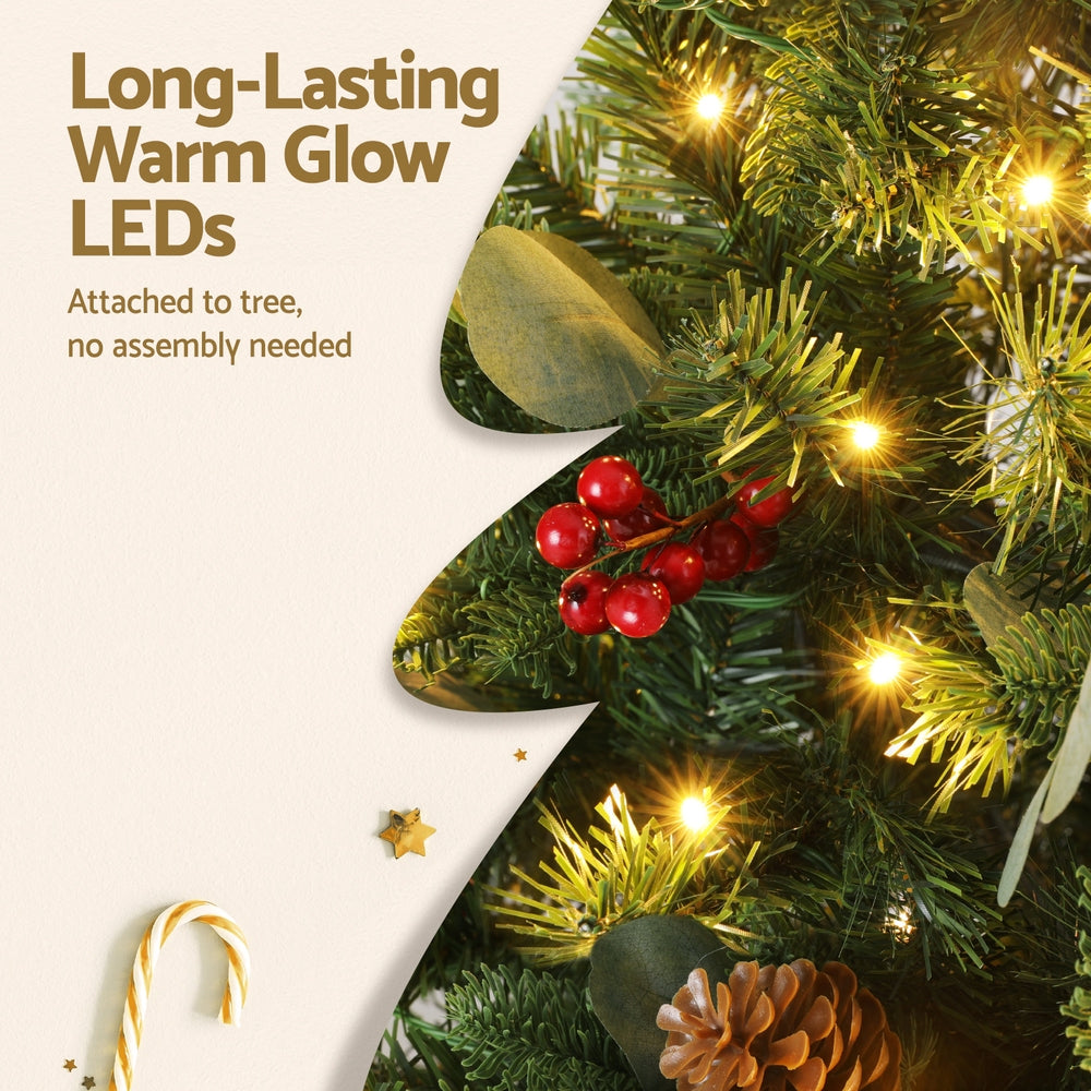 Christmas Tree 1.5m 160 LED Xmas Tree Party Decorations 355 Tips