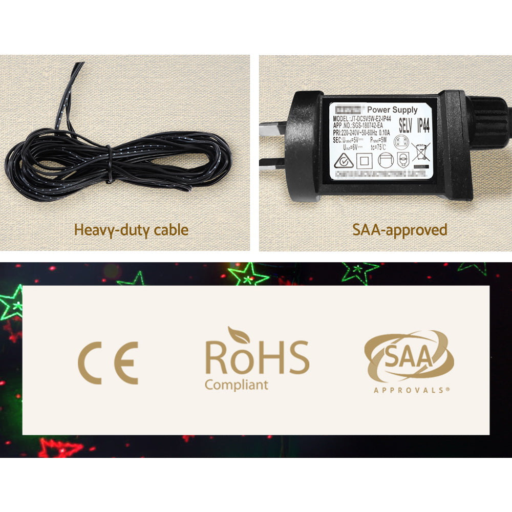 1X Projector Light Christmas Lights Laser Outdoor Decorations