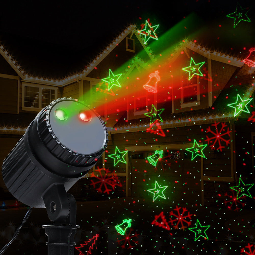 1X Projector Light Christmas Lights Laser Outdoor Decorations