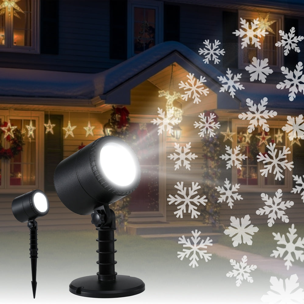 Christmas Lights Laser Light Snowflake Projector Indoor Outdoor