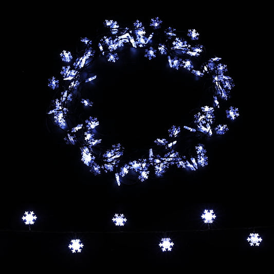 Christmas Lights 100 LED 10M String Light Snow Decorations