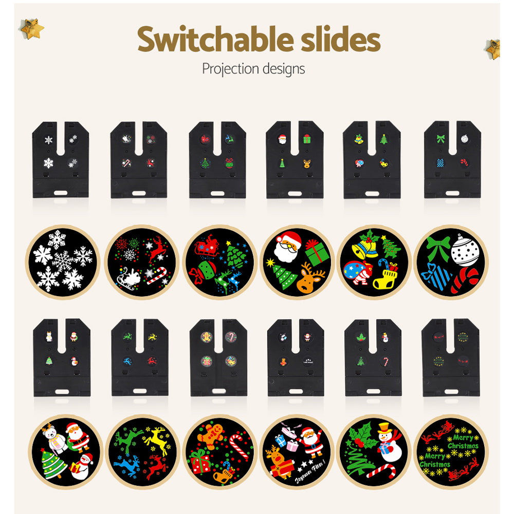 1X Projector Light Christmas Lights Laser Outdoor Decorations