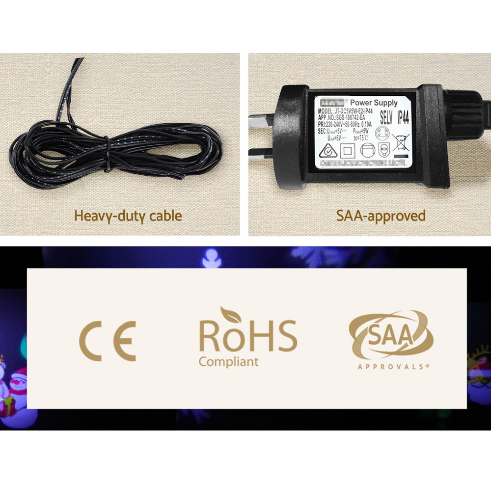 1X Projector Light Christmas Lights Laser Outdoor Decorations