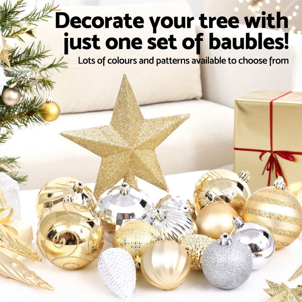 125pcs Christmas Tree Decorations Set Baubles Ornaments?Party