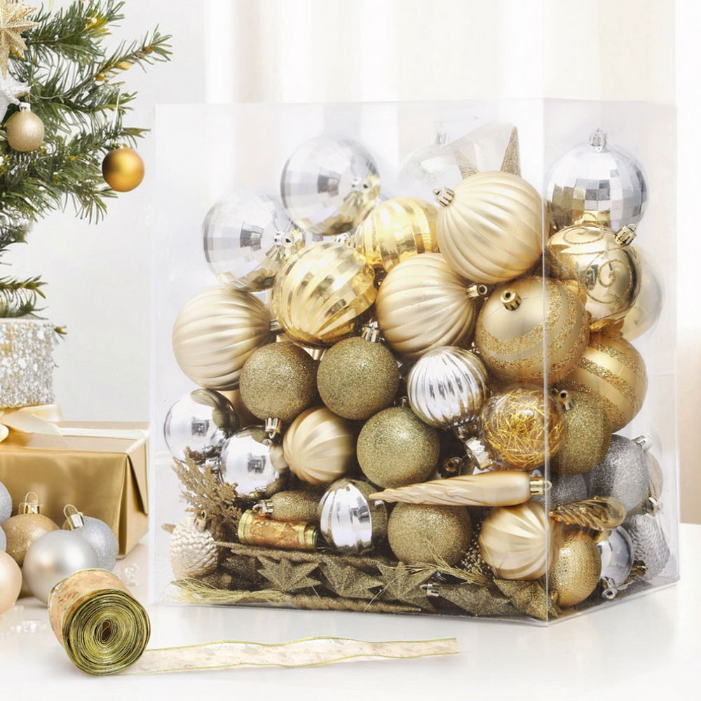 125pcs Christmas Tree Decorations Set Baubles Ornaments?Party