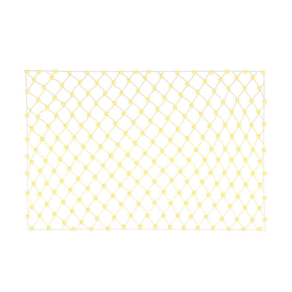 2Mx3M Christmas Lights Net String Light Decorations Warm 504 LED