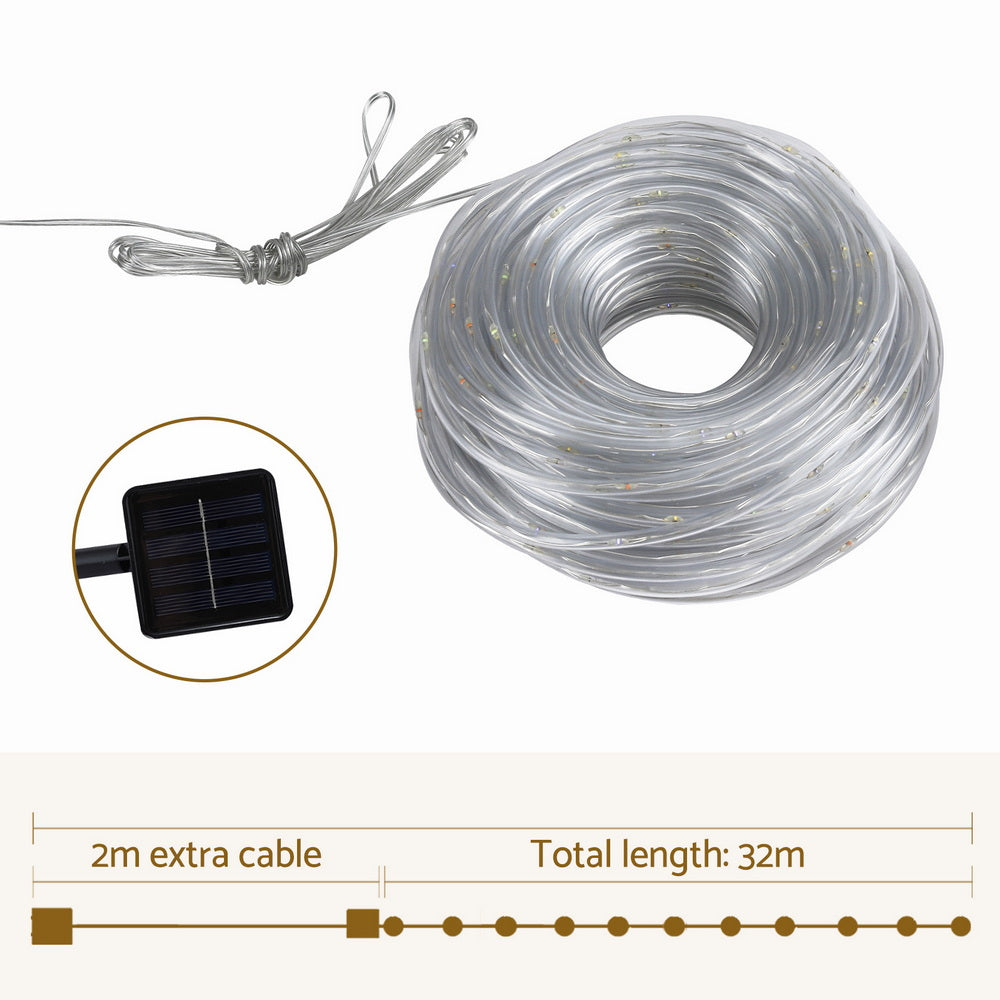 30M Christmas Lights String Rope Light Decoration 300 LED Colorful