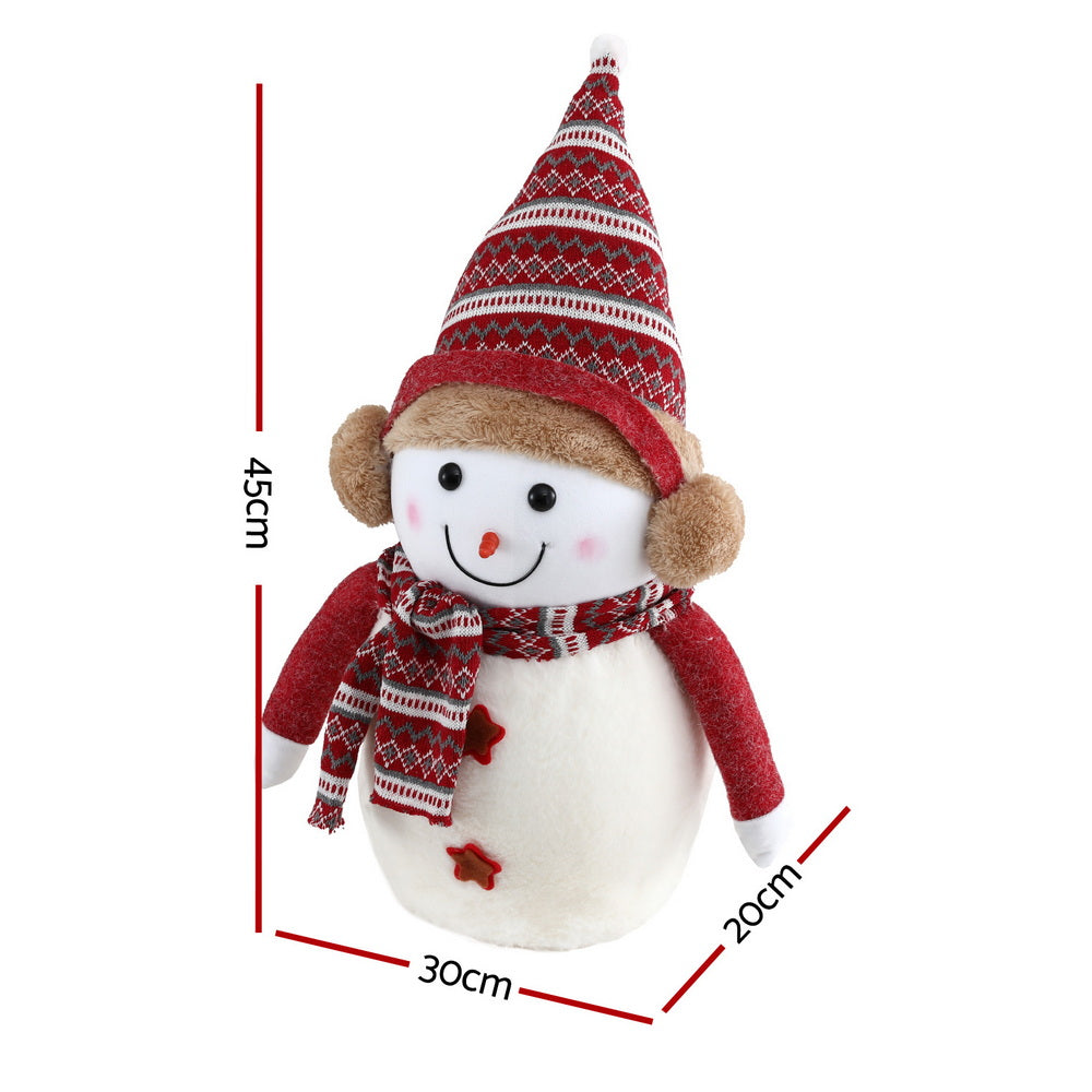Christmas Snowman Handicraft Ornaments Party Decorations 45cm