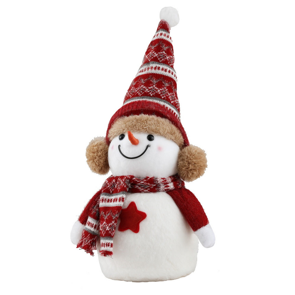 Christmas Snowman Handicraft Ornaments Party Decorations 35cm