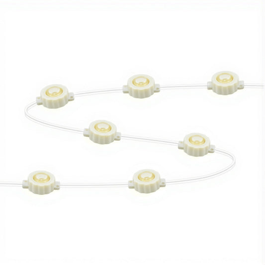 15M Christmas Lights Permanent String Eaves Light 36 LED Decoration